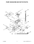 Diagram for 05 - Pump, Washarm And Motor Parts