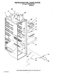 Diagram for 02 - Refrigerator Liner Parts