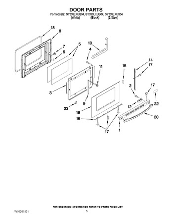 Diagram for GY399LXUB04