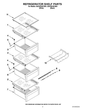 Diagram for GSC25C4EYW01