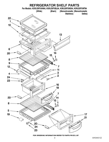 Diagram for KSRJ25FXMS04