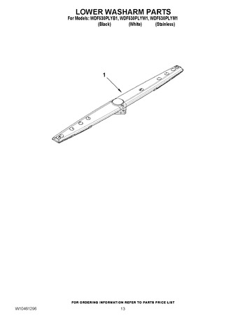 Diagram for WDF530PLYM1