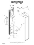 Diagram for 07 - Freezer Door Parts