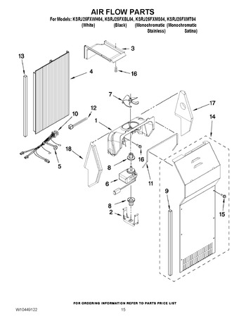 Diagram for KSRJ25FXWH04