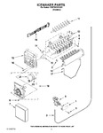 Diagram for 10 - Icemaker Parts