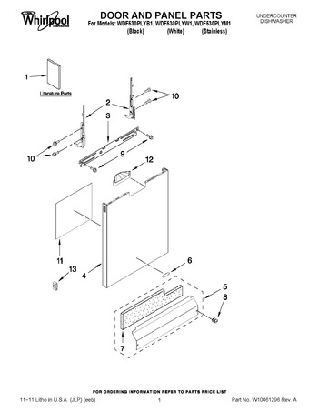 Diagram for WDF530PLYM1