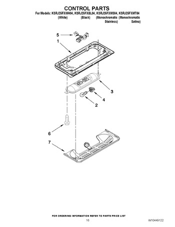 Diagram for KSRJ25FXMS04