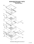 Diagram for 03 - Refrigerator Shelf Parts