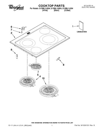 Diagram for GY399LXUB04