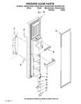 Diagram for 07 - Freezer Door Parts