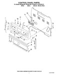 Diagram for 02 - Control Panel Parts