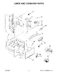 Diagram for 03 - Liner And Icemaker Parts