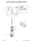 Diagram for 06 - Motor And Ice Container Parts