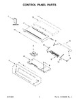 Diagram for 02 - Control Panel Parts