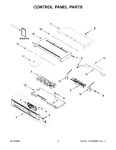 Diagram for 02 - Control Panel Parts