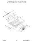 Diagram for 07 - Upper Rack And Track Parts