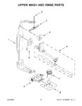 Diagram for 06 - Upper Wash And Rinse Parts