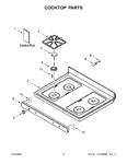 Diagram for 02 - Cooktop Parts