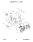 Diagram for 08 - Lower Rack Parts