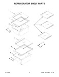 Diagram for 04 - Refrigerator Shelf Parts