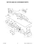 Diagram for 06 - Motor And Ice Container Parts