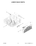 Diagram for 10 - Lower Rack Parts