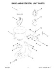 Diagram for 03 - Base And Pedestal Unit Parts