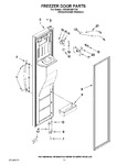 Diagram for 07 - Freezer Door Parts