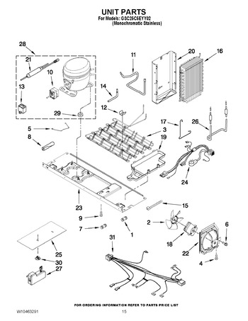 Diagram for GSC25C5EYY02