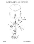 Diagram for 05 - Gearcase, Motor And Pump Parts