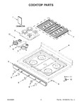 Diagram for 02 - Cooktop Parts