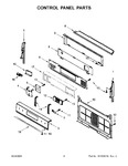 Diagram for 03 - Control Panel Parts