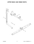 Diagram for 08 - Upper Wash And Rinse Parts