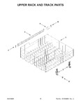 Diagram for 09 - Upper Rack And Track Parts