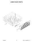 Diagram for 10 - Lower Rack Parts