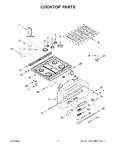 Diagram for 02 - Cooktop Parts