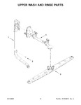 Diagram for 08 - Upper Wash And Rinse Parts