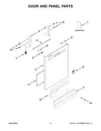 Diagram for WDP730HAMZ0