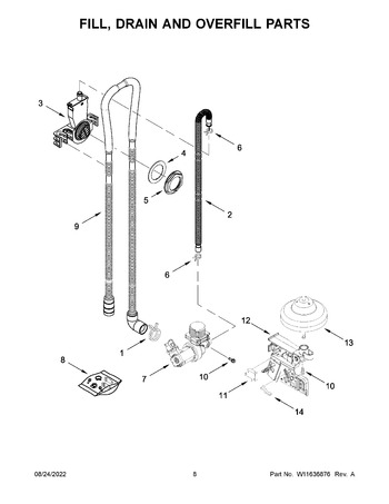 Diagram for WDP730HAMZ0