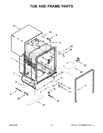 Diagram for WDP730HAMZ0