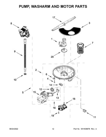 Diagram for WDP730HAMZ0