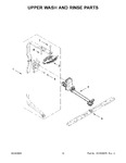 Diagram for 08 - Upper Wash And Rinse Parts