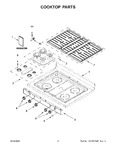 Diagram for 02 - Cooktop Parts