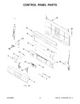 Diagram for 03 - Control Panel Parts