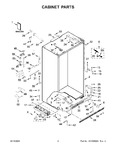 Diagram for 02 - Cabinet Parts