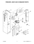 Diagram for 05 - Freezer Liner And Icemaker Parts