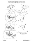 Diagram for 06 - Refrigerator Shelf Parts