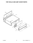 Diagram for 10 - Top Grille And Unit Cover Parts