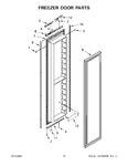 Diagram for 09 - Freezer Door Parts