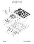 Diagram for 02 - Cooktop Parts